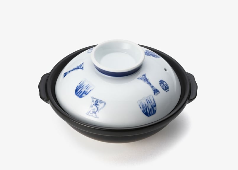ブルーチャイナ 6号土鍋（アウトレット品） | WEB有田陶器市 ｜ 深川製