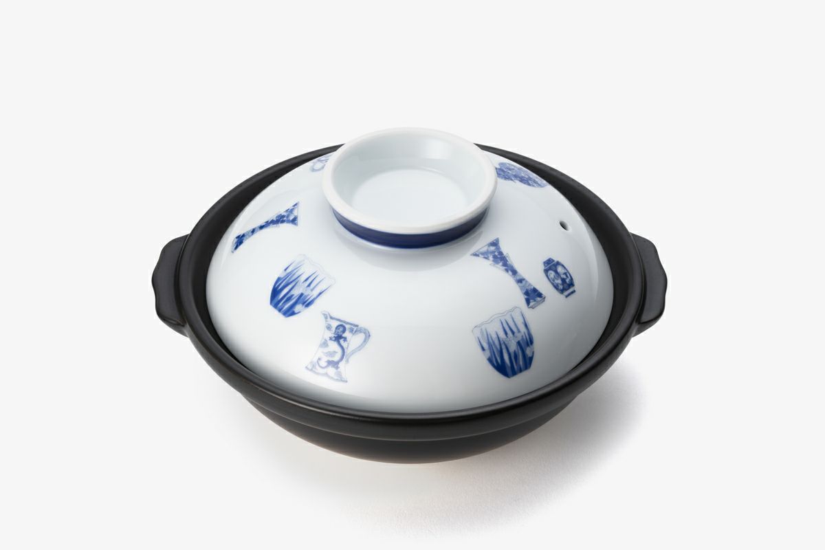 ブルーチャイナ 6号土鍋（アウトレット品） | WEB有田陶器市 ｜ 深川製