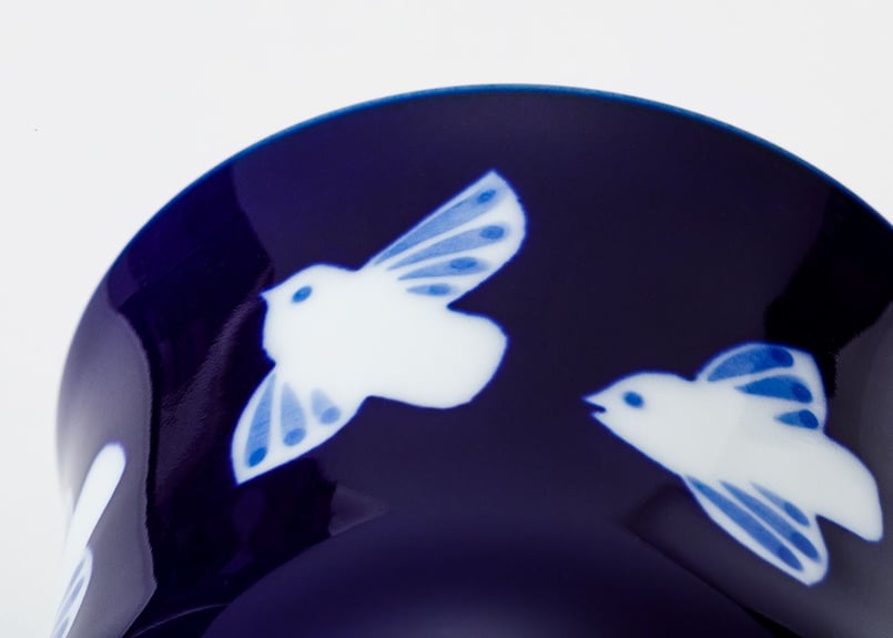 ふくら雀 湯呑（アウトレット品） | WEB有田陶器市 ｜ 深川製磁 おうち