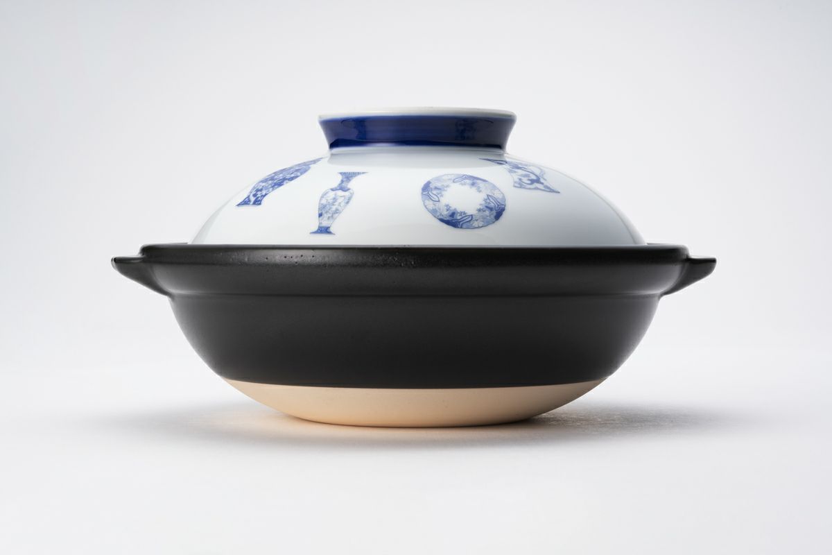 ブルーチャイナ 6号土鍋（アウトレット品） | WEB有田陶器市 ｜ 深川製