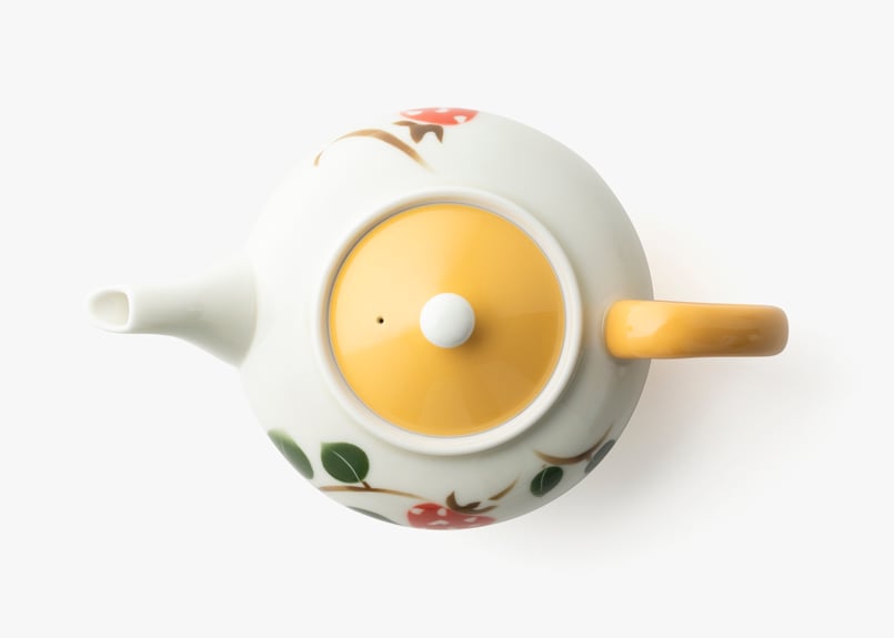 やわらぎイチゴ ポット（アウトレット品） | WEB有田陶器市 ｜ 深川製