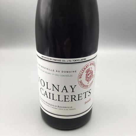 Volnay 1er Caillerets 2016 Marquis Dangerville　ヴォルネイ 1ＥＲ カイユレ　2016　マルキ・ダンジルヴィーユ