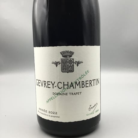 Gevrey-Chambertin （1859）2022 / Trapet P&F ジュヴレイ・シャンベルタン  1859  2022/トラペ・ペール・エ・フィス
