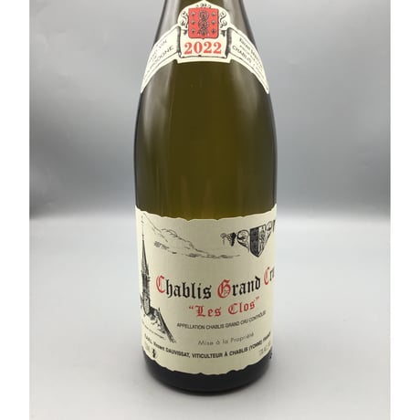 条件付Chablis Gc Les Clos 2022/Vincent DAUVISSAT シャブリ レ・クロ 2022/ヴァンサン・ドーヴィサ