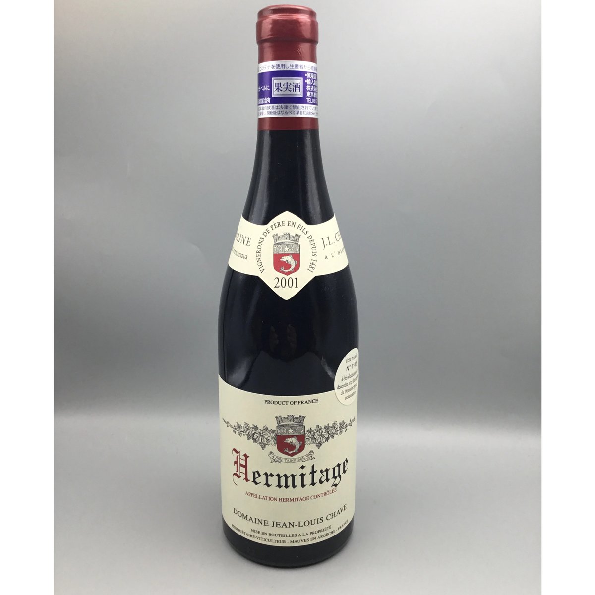 L'Hermitage・Rouge 2001 Domaine Jean-Louis Cha
