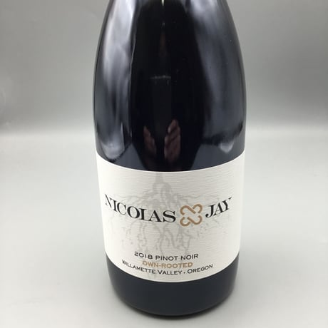 Willamette Valley Own-Rooted Pinot Noir 2018 Nicolas-Jay オウン・ルーテッドPN　二コラ・ジェイ
