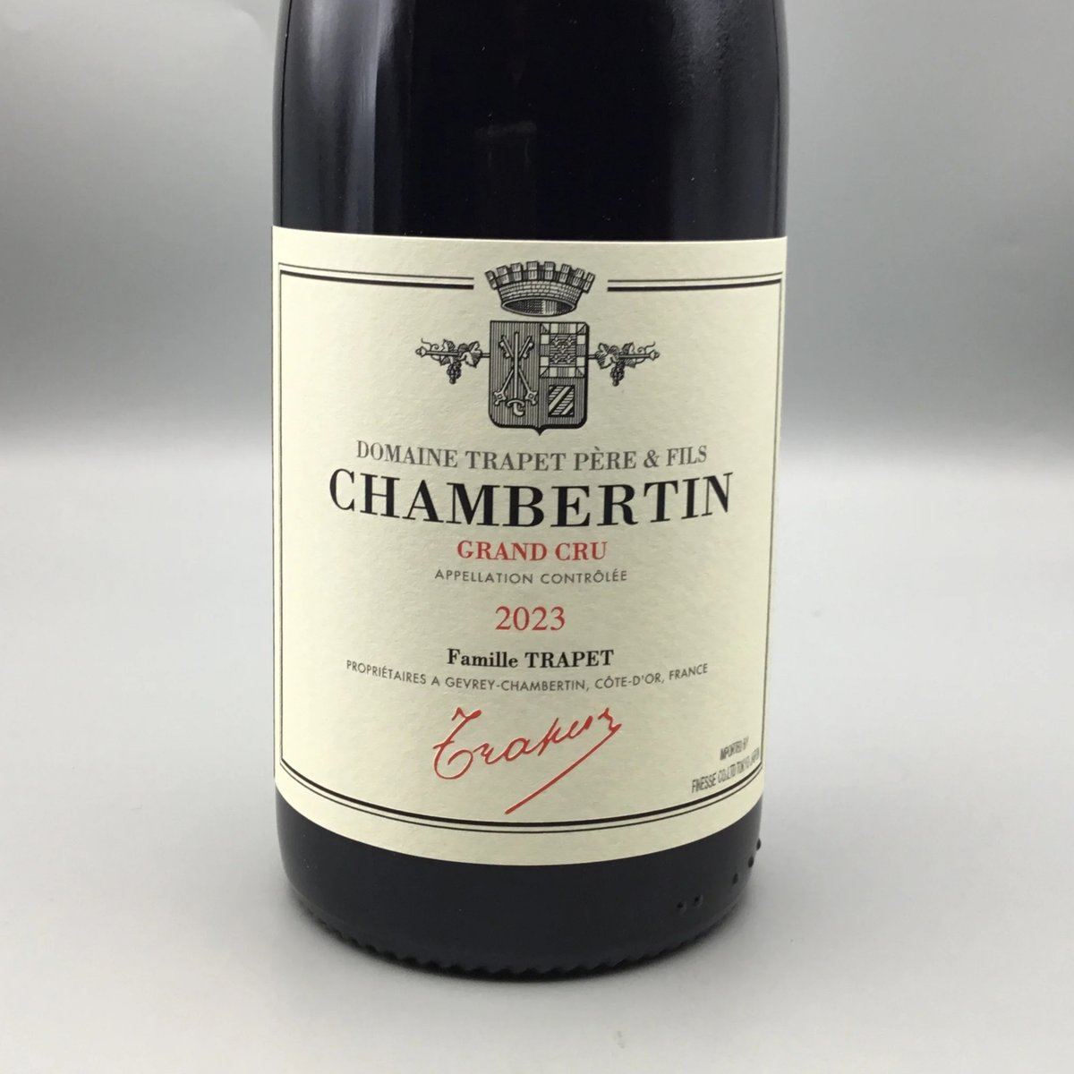 ドメーヌ　トラペ　シャンベルタン　2023 Chambertin GC 2023/Domaine TraPpet Pere Et Fils