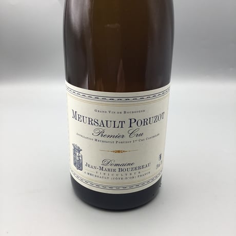 Meursault 1er Poruzot 2019 Jean-Marie Bouzereau ジャン・マリー・ブズロー