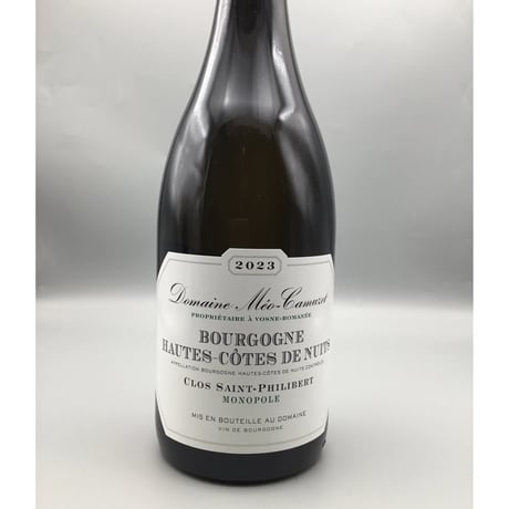 Bourgogne Hautes-Cotes DE Nuits, Clos Saint-Philibert 2023/ Domaine Meo Camuzet/ドメーヌ メオ・カミュゼ