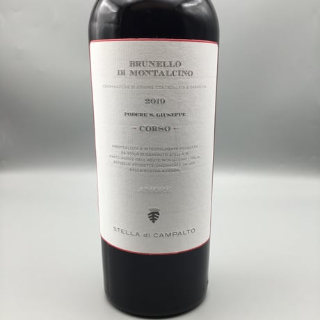 Brunello Di Montalcino Corso 2019 S.Giuseppe ブルネッロ　コルソ　2019　サン・ジュゼッペ