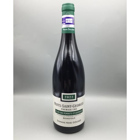 Nuits St Georges 1er  Clos des Porrets St Georges 2022/Domaine Henri Gouges /アンリ・グージュ