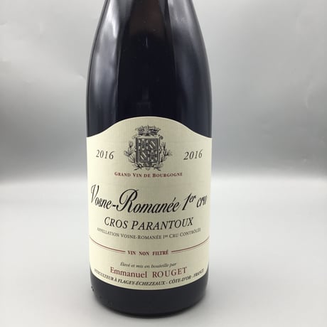 V-Romanee 1er Clos-Parantoux 2016/E Rouget＆Echezeaux Gc LES Rouges Du Bas 2016 Meo-Camuzet