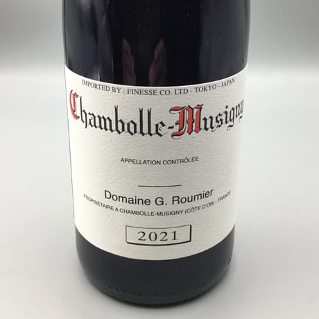 Chambolle Musigny 2021 G Roumier＆G-Chambertin 2021 Claude Dugat ジョルジュ・ルーミエ &クロード・デュガ