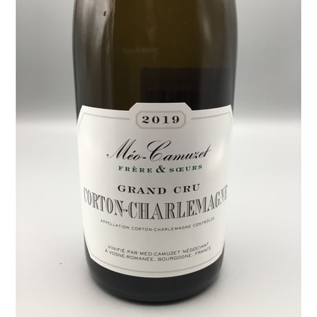 Corton-Charlemagne 2019 / Meo Camuzet F&S コルトン・シャルルマーニュ2019/メオ・カミュゼ・フレール・エ・スール
