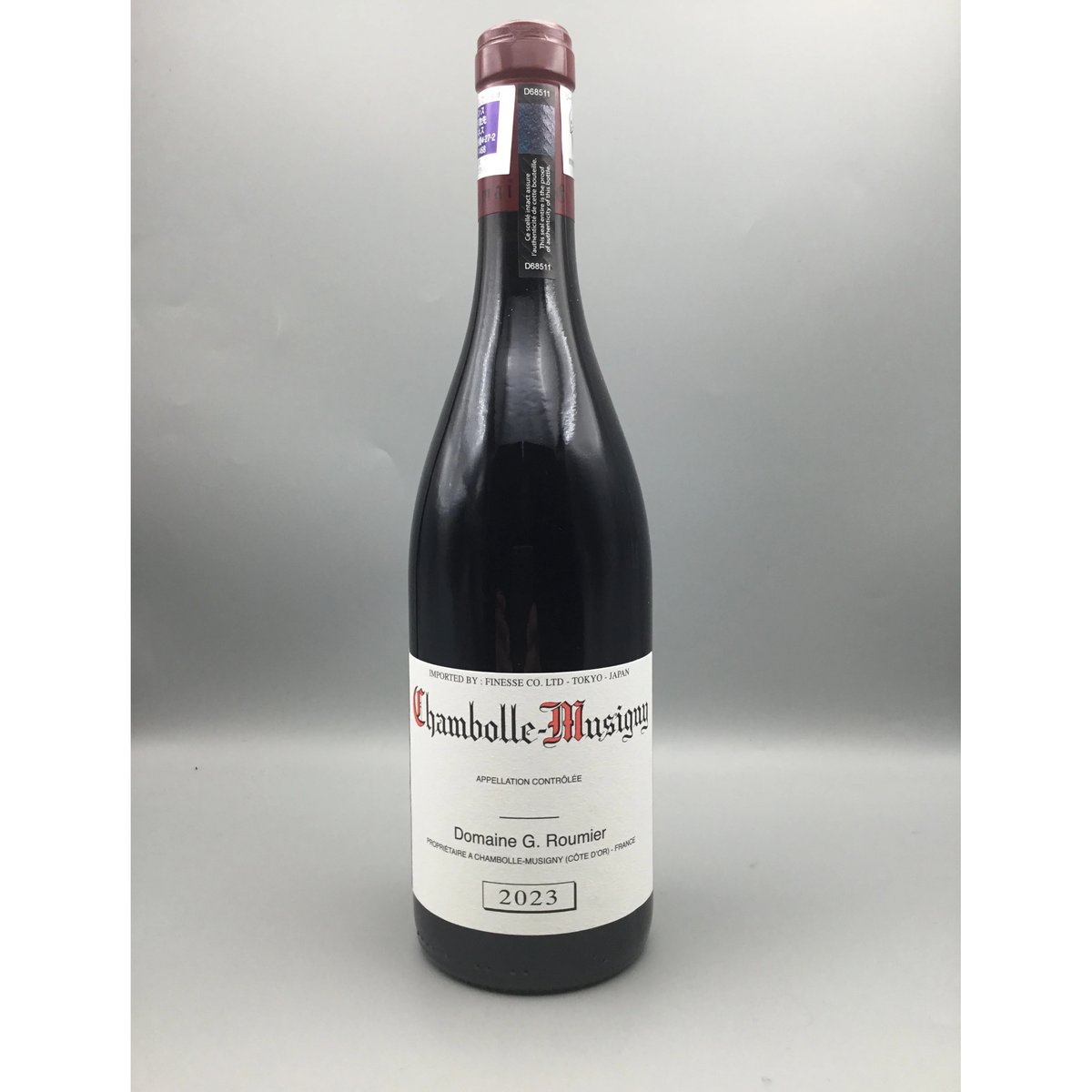 Chambolle Musigny 2023 G Roumier＆Gevrey Chamber