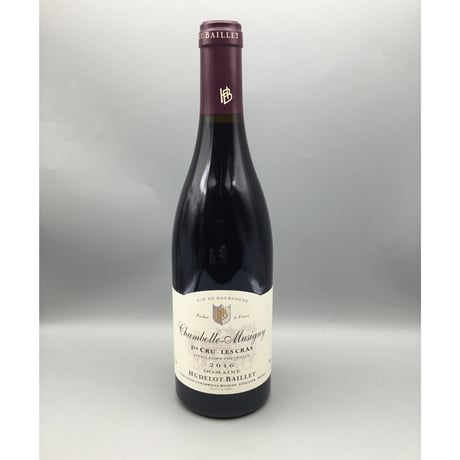 Chambolle-Musigny 1er Les Cras 2016 / Hudelot-Baillet レ・クラ　/　ユドロ・バイエ