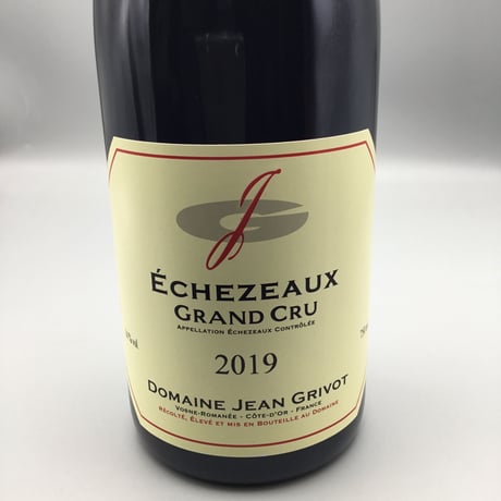 Echezeaux GC 2019 / Jean Grivot エシェゾー2019 ジャン・グリヴォー