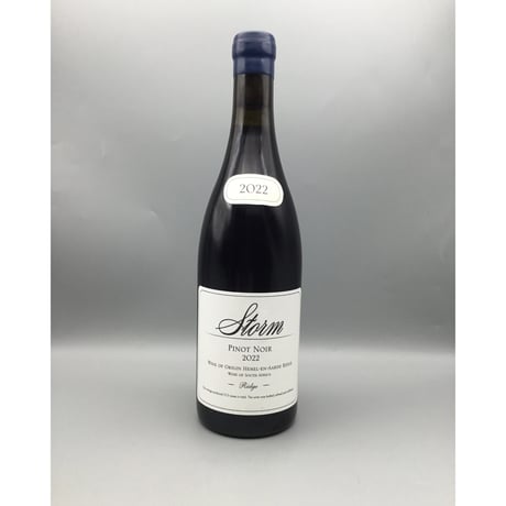 Ridge Pinot Noir 2022 Storm Wines リッジ・ピノ・ノワール　ストーム・ワインズ