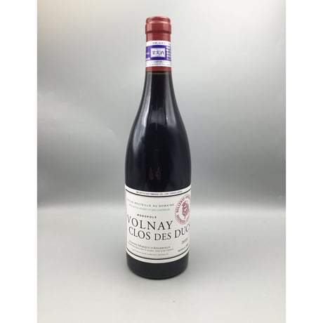Volnay 1er  Clos Des Ducs  2020 Marquis D'azgerville　ヴォルネイ 1ＥＲ クロ デ デュック 2020 マルキ・ダンジルヴィーユ