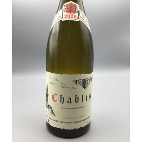 Chablis 2020/Vincent DAUVISSAT シャブリ　2020/ヴァンサン・ドーヴィサ