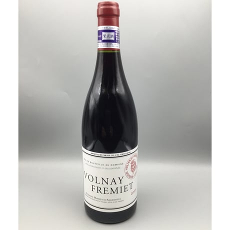 Volnay 1er  Fremiets 2016 Marquis D'angerville ヴォルネイ 1ＥＲ フレミエ 2016 マルキ・ダンジルヴィーユ