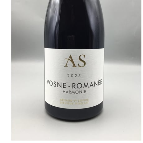 Vosne-Romanee Harmonie 2023 / Arnaud&Sophie Sirugue Noellat  アルノー＆ソフィー シリュグ・ノエラ