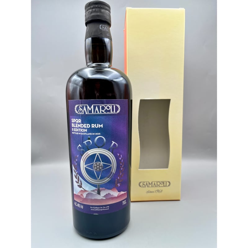 billlie ハラム サノク サマローリ SPQR ブレンデッドラム 2021エディション 48% 700ml | SAKE