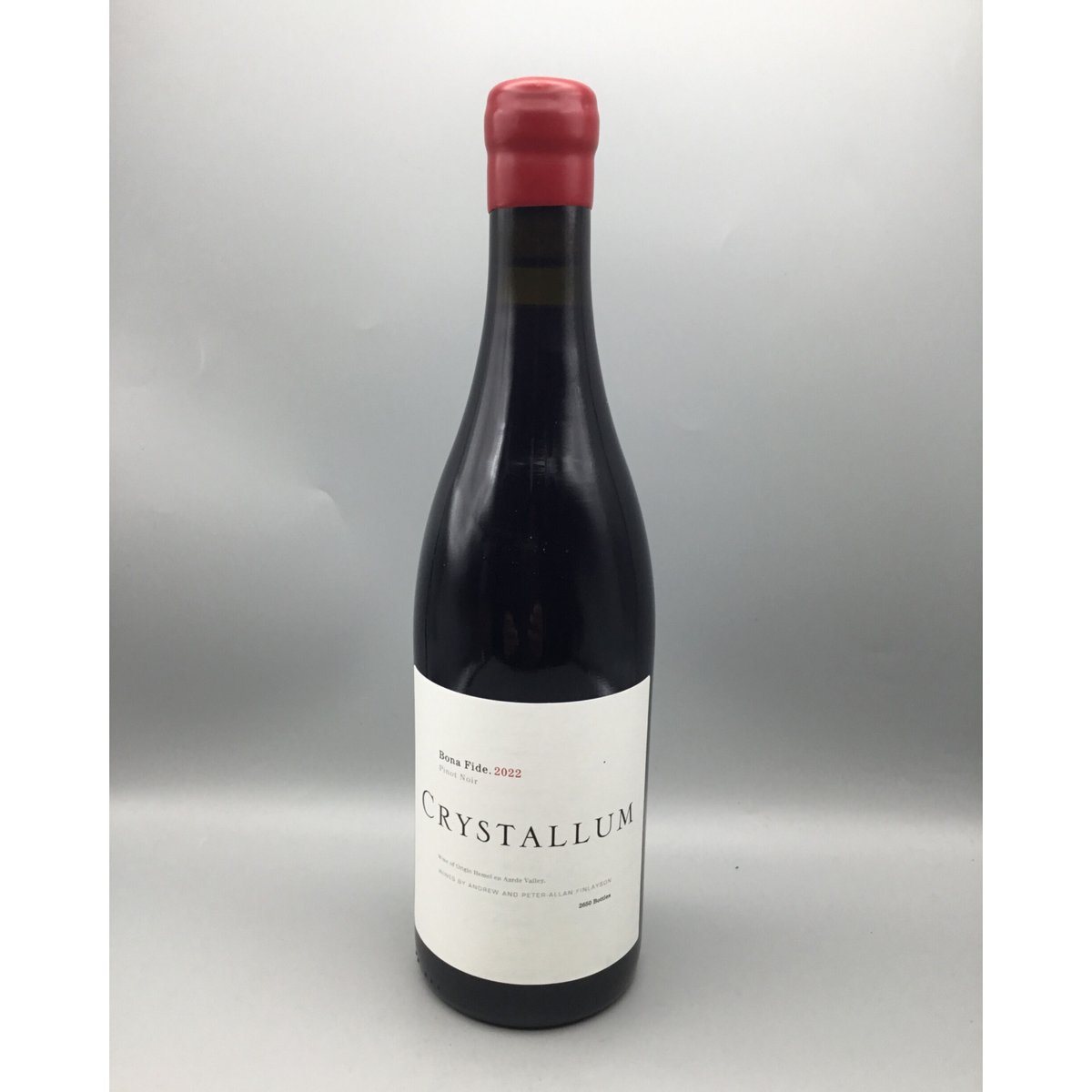 Bona Fide Pinot Noir 2022 / Crystallum ボナファイド /