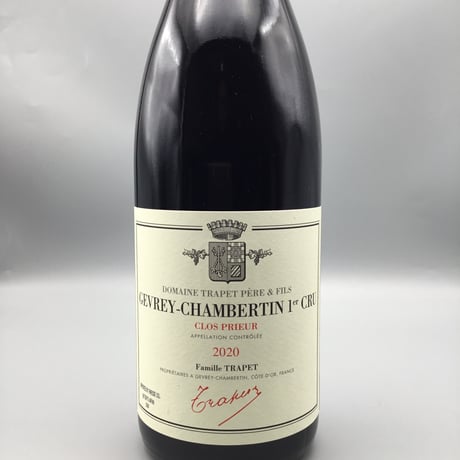 Gevrey-Chambertin 1er  Clos Prieur 2020/Domaine Trapet P&F G・シャンベルタン 1er クロ・プリュール 2020/トラペ P&F