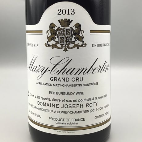Mazy Chambertin 2013/Domaine Joseph Roty マジ・シャンベルタン 2013/ジョセフ・ロティ