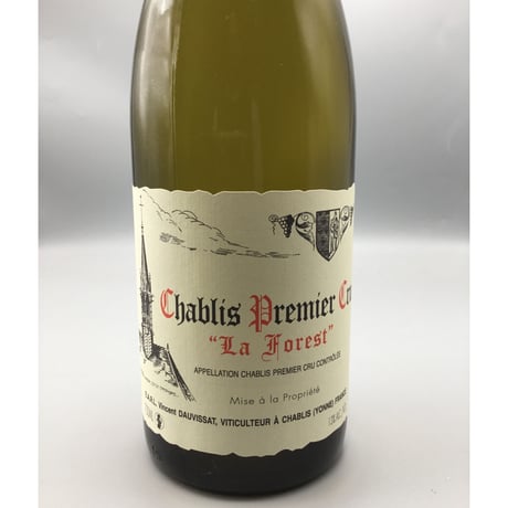 Chablis 1er La Forest 2020/Vincent Dauvissat シャブリ 1er ラ・フォレ 2020/ヴァンサン・ドーヴィサ