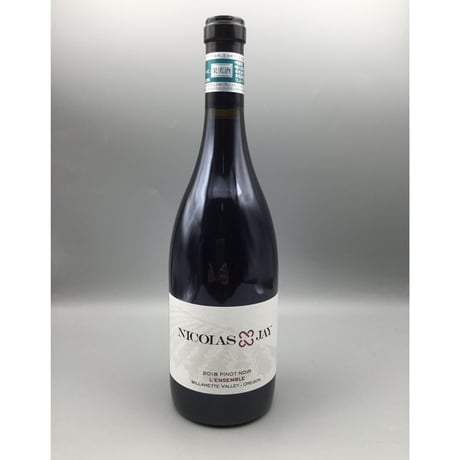 Willamette Valley  Pinot Noir L'ensemble 2018 Nicolas-Jay ウィラメット・ヴァレーPN ランサンブル　二コラ・ジェイ