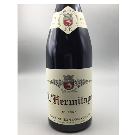 L'Hermitage・Rouge  2019  Domaine Jean-Louis Chave  エルミタージュ・ルージュ　2019　ジャン・ルイ・シャーヴ