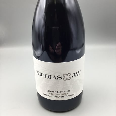 Bishop Creek Pinot Noir 2018 Nicolas-Jay ビショップ・クリークPN　二コラ・ジェイ