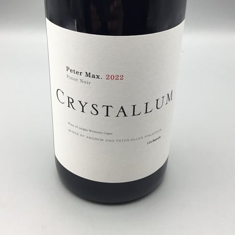 Peter Max Pinot Noir 2022 / Crystallum ピーター・マックス・ピノ・ノワール  クリスタルム