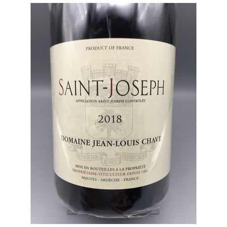 MG Saint-Joseph  2018  Domaine Jean-Louis Chave  マグナム　サン・ジョセフ　2018　ジャン・ルイ・シャーヴ