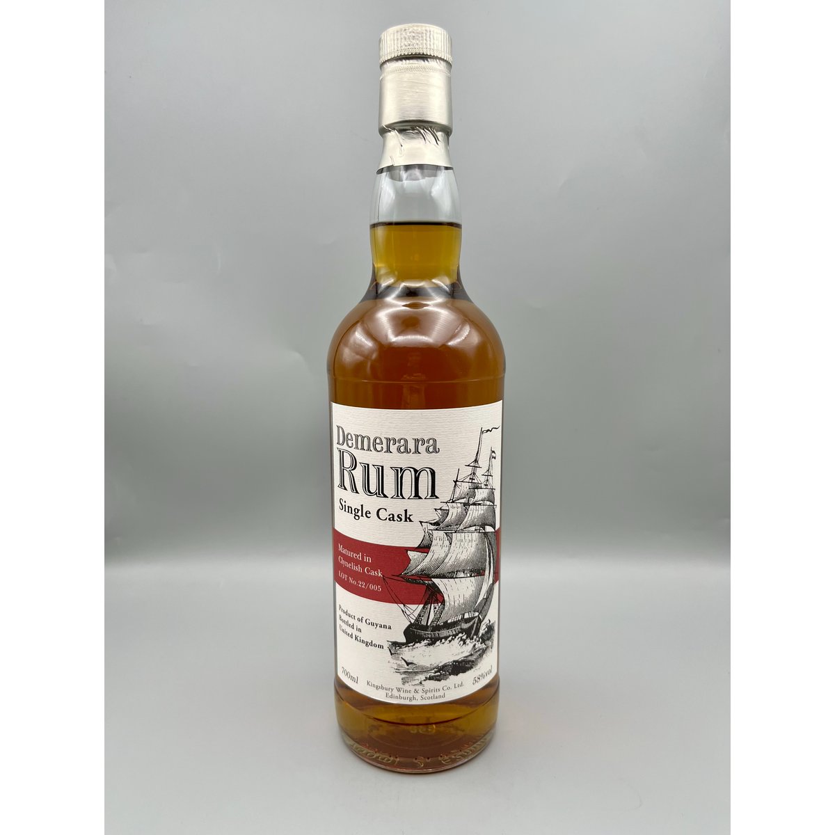 キングスバリー デメラララム クライヌリッシュカスク 58% 700ml