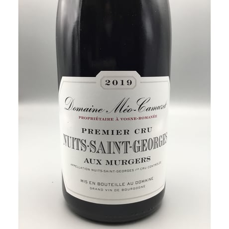Nuits-Saine-Georges 1er Aux Murgers 2019/Domaine Meo-Cmuzet /ＮＳＧ　1ＥＲ　オー・ミュルジェ　2019/ドメーヌ・メオ・カミュゼ