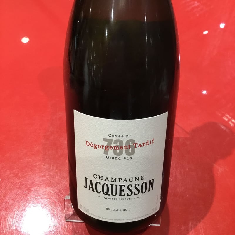 Champagne Cuvée #736 Dégorgement Tardif / Jacq 