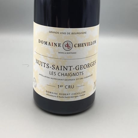 Nuits Saint Georges  1er Les Chaignots 2012/Robert Chevillon ニュイ・サン・ジョルジュ 1er レ・シェニョ/ロベール・シュヴィヨン