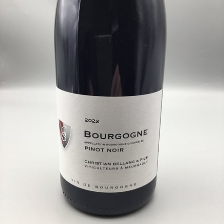 Bourgogne Pinot Noir 2022 Cheistian Bellang & F  ブルゴーニュ・PN クリスチャン・ベラン