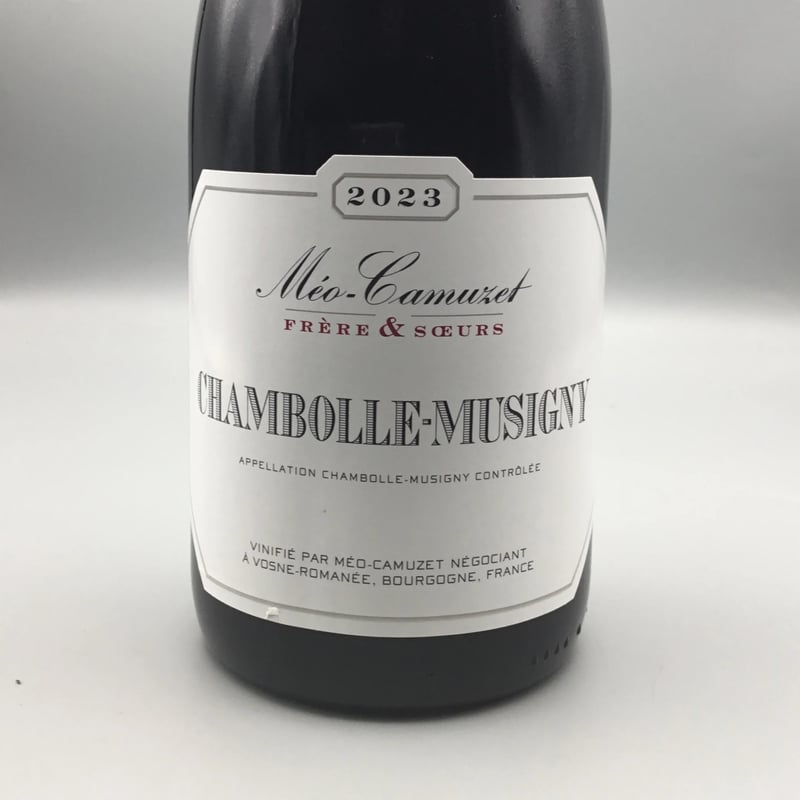 Chambolle Musigny 2023 G Roumier＆Chambolle Musi
