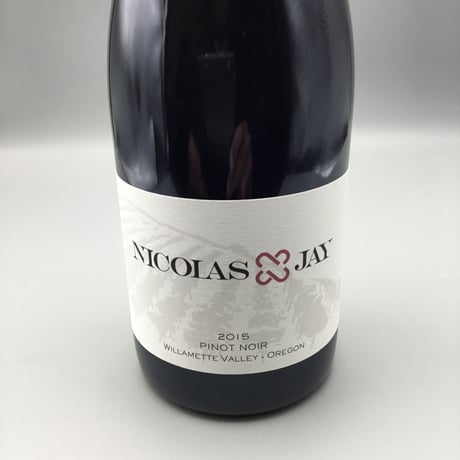 Willamette Valley  Pinot Noir 2015 Nicolas-Jay ウィラメット・ヴァレーPN　二コラ・ジェイ