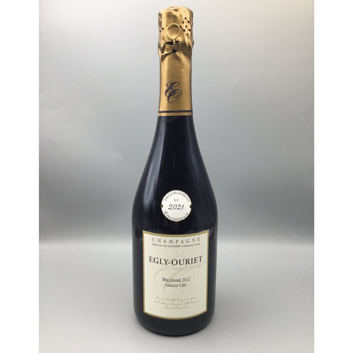 Champagne Brut Grand Cru Millésimé 2012 ('21 Dé...