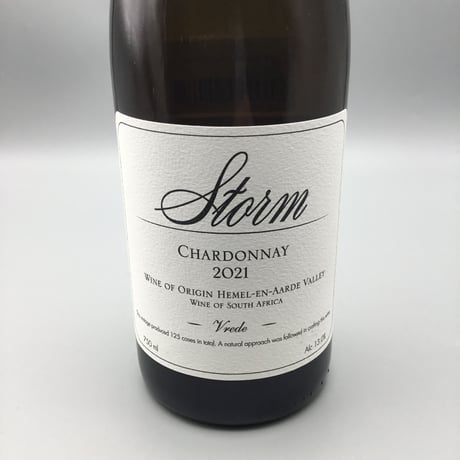 Vrede Chardonnay 2021 Storm Wines フレダ・シャルドネ　ストーム・ワインズ