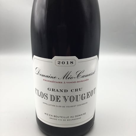 Clos  De  Vougeot  2018 /  Domaine・Meo-Camuzet /クロ・ド・ヴージョ 2018　ドメーヌ・メオ・カミュゼ