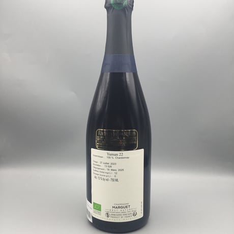 Champagne Extra Brut  Yuman 1er NV Marguet マルゲ