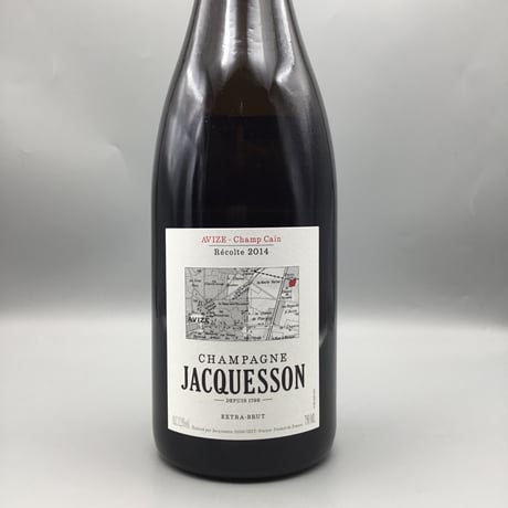 Champagne Avize Champ Caїn 2014  / Jacquesson　シャンパーニュ・アヴィズ・シャン・カン/ジャクソン