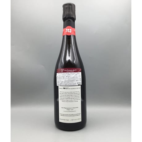 Champagne Cuvée #743 Dégorgement Tardif / Jacquesson　キュヴェ＃743 デゴルジュマン・ダルディフ/ジャクソン