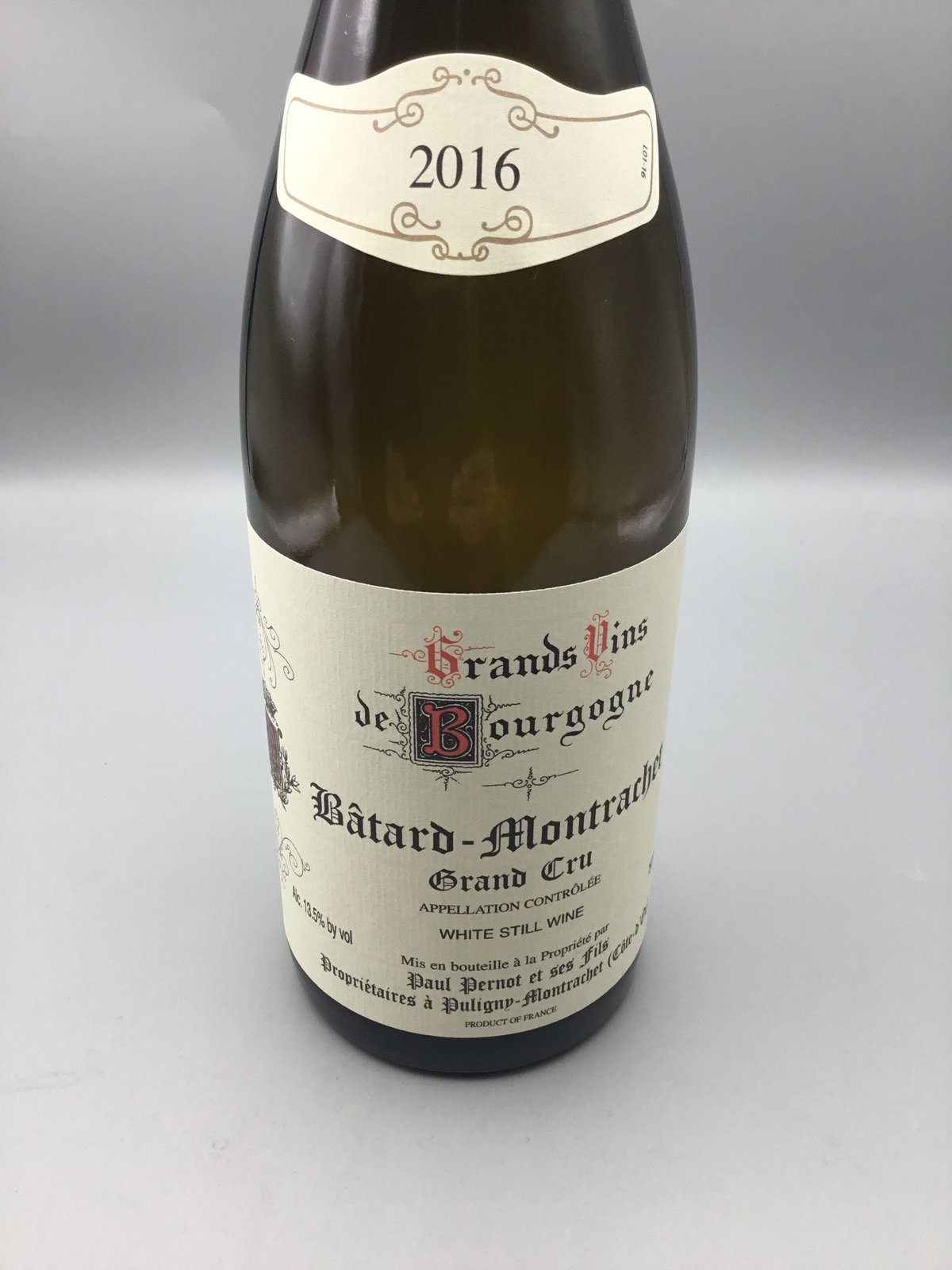 Bâtard Montrachet 2016 Paul Pernot Et Ses Fils
